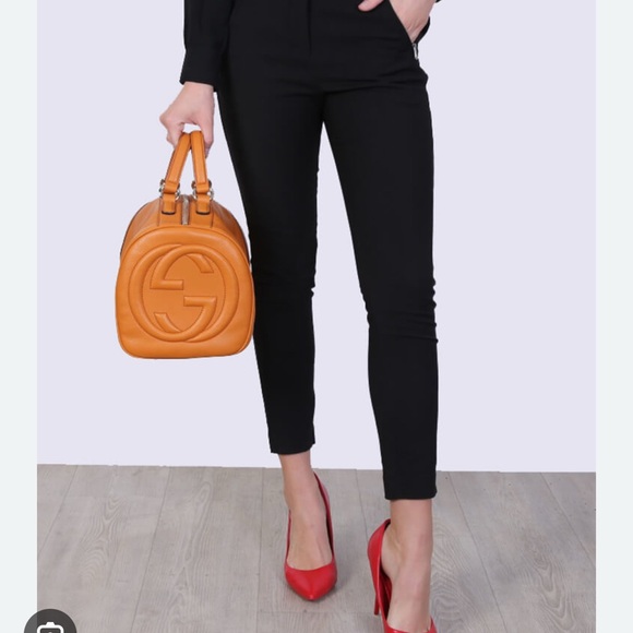 Elegant Gucci handbag in  Black Leather SOHO Boston Tassel Bag - Picture 8 of 8